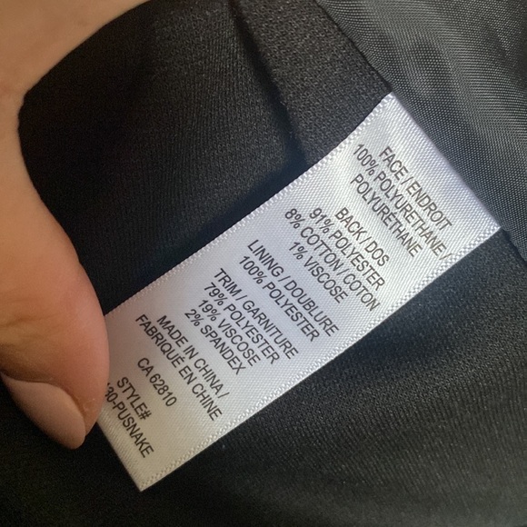 RICKIs Faux Leather Jacket - Picture 6 of 6